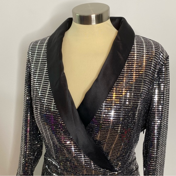 INC International Concepts Mirror Ball Blazer Dress - Picture 8 of 16